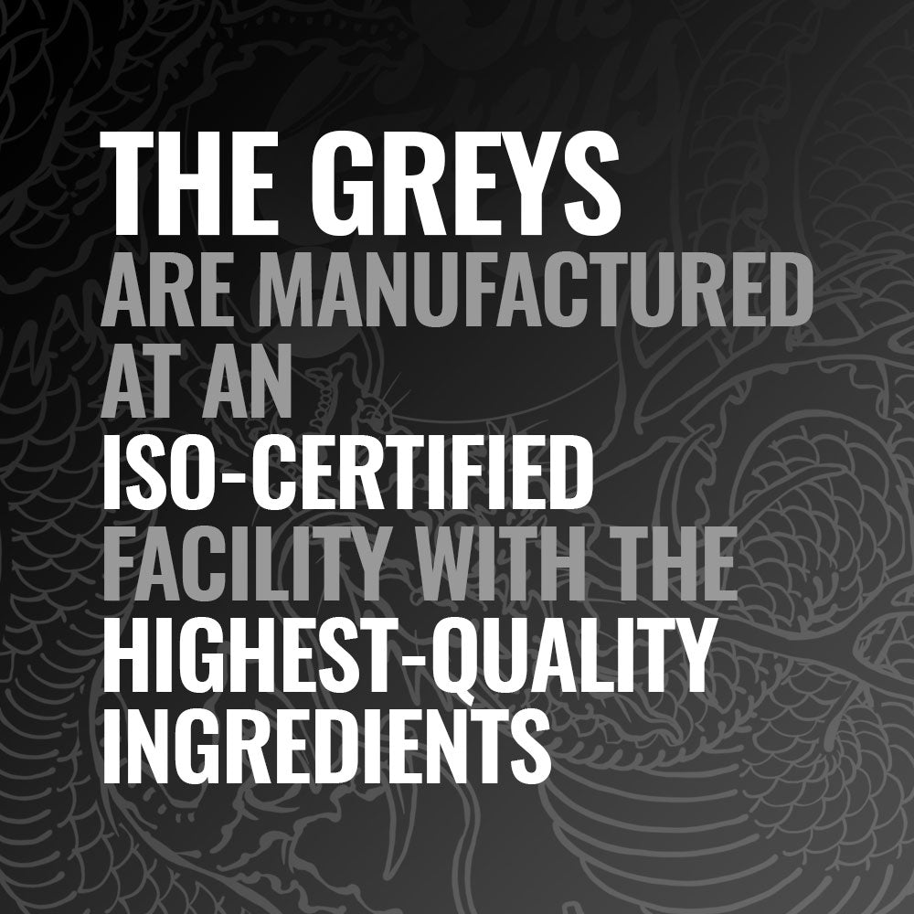 The Greys carbon black tattoo ink are manufactured at an ISO-certified facility with the highest-quality ingredients